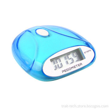 LCD Pocket, Plastic Pedometer with Belt Clip
